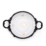 وعاء تقديم دائري أنيق بمقابض