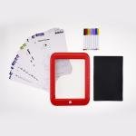 لوحة سحرية من السيليكون متعددة الألوان