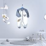 بذلة أنيقة للأطفال الصغار بطباعة صاروخ