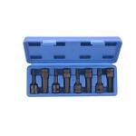 طقم مقابس صدمية مكون من 8 قطع مقاس 1/2 بوصة