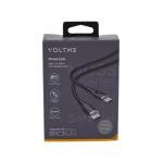 كابل الشحن السريع  من النوع C إلى النوع C  (100 واط)