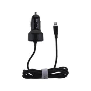 شاحن سيارة كازو 60 سي سي 60 واط 2 منافذ