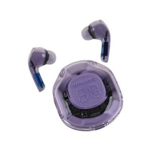 سماعات أذن بلوتوث باللون الكريستالي