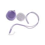 سماعات أذن بلوتوث باللون الكريستالي