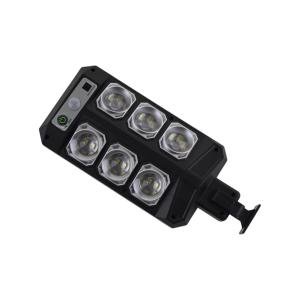 إنارة الشوارع بالطاقة الشمسية مع جهاز تحكم عن بعد 60 LED