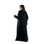 مينيمالست عباية أنيقة بأكمام مخططة