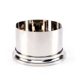 حامل أطباق البوفيه من الستانلس ستيل - فضي