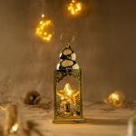 فانوس يعمل بالبطارية مع ضوء على شكل نجمة