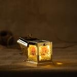 فانوس مغربي مع بخور - ذهبي