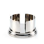 حامل أطباق الكيك الستانليس ستيل المتنقل