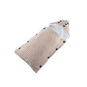 كيس نوم للأطفال بتصميم محبوك