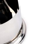 حامل أطباق البوفيه من الستانلس ستيل - فضي