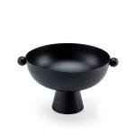 وعاء ديكور عصرى بقاعدة ومقابض جانبية