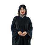 عباية تصميم كلاسيكية لكافة المناسبات مع وشاح