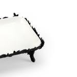 Ornate Rectangular Dessert Serving Tray