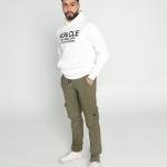 سويت شيرت بغطاء رأس بطبعة هنكل