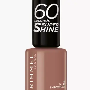 ريميل لندن طلاء أظافر 60 ثانية سوبر شاين 101 ارتداد رمادي داكن