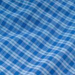 بوكسر شورت قطونيل الرجالي – تصميم مربعات بلون أزرق فاتح