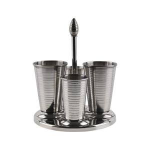 حامل أكواب من الستانليس ستيل