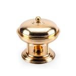 مدفأة طعام هندية فاخرة 3 لتر - ذهبي