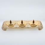 وعاء مكسرات مقطع بالليزر