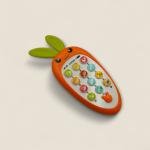 هاتف الأرنب الموسيقي بشكل جزرة