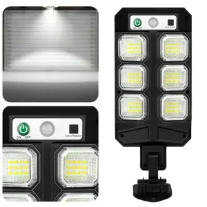 مصباح للشارع يعمل بالطاقة الشمسية مع جهاز تحكم عن بعد