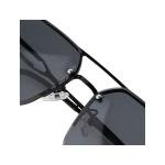 نظارة رايدر ذات التصميم الطيار الهندسي بدون إطار