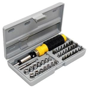 مجموعة مفكات متعددة الوظائف بمقبض قابل للتعديل