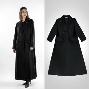 معطف رسمي نسائي بجيوب كبيرة