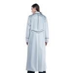 معطف واق من المطر بحزام طويل