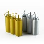 زجاجات الضغط البلاستيكية