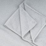 شال قطن وشيفون بحواف مخيطة – فستقي فاتح