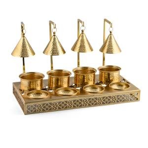 وعاء إفطار هندي مقطوع بالليزر