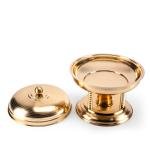 مدفأة طعام هندية فاخرة 3 لتر - ذهبي