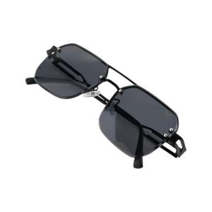 نظارة رايدر ذات التصميم الطيار الهندسي بدون إطار