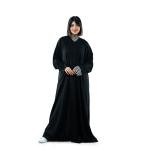 مينيمالست عباية أنيقة بأكمام مخططة