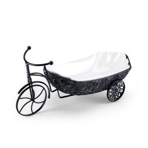 صينية فواكه عميقة مصنوعة من البورسلين