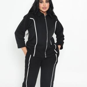 طقم سوت بتفصيل جانبية