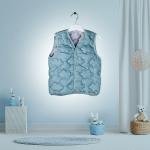 سترة مبطنة بأزرار ضغط للأولاد