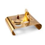 صينية تقديم معدنية للمشروبات والتسالي