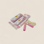 طقم أدوات مكتبية للأطفال بتصميم الأرنب اللطيف