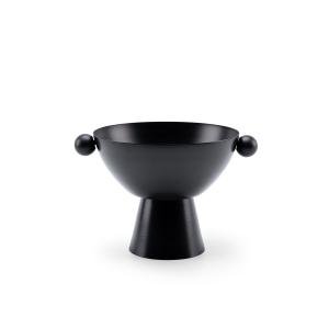 وعاء معدني مودرن  مع مقابض