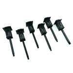 مصباح الحديقة الشمسية 6 قطعة