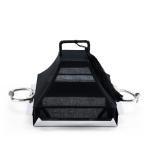 صينية فاخرة للحلويات الهندية بمقبض مسمار على طراز كارتييه، غطاء قماش قطني