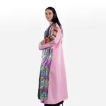 بشت نسائي بنقوش ملونة