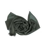 شال قطن وبوليستر بحواف مخيطة – أخضر زيتوني