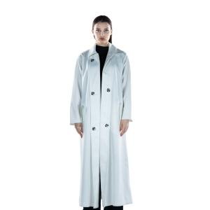 ترنش كوت طويل أوفر سيز بجيوب جانبية