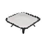 طبق تقديم ديكوري مع حامل مزخرف