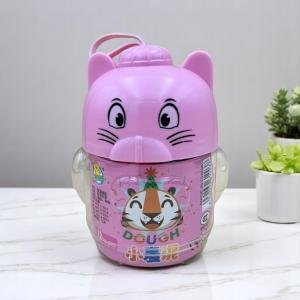 مجموعة صلصال بأشكال رؤوس الحيوانات مجموعة طين ملوّن ناعم بـ 12 لونا للأطفال